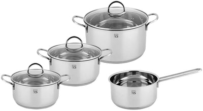 CS Kochsysteme puodų rinkinys 7 dalių TRIER