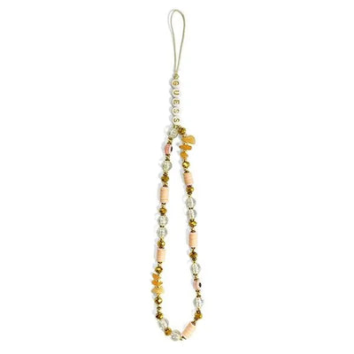 Guess telefono dirželis Beads Bohemia Brown