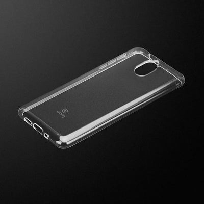 Crong Crystal Slim Cover – apsauginis dėklas Nokia 3.1 telefonui (skaidrus)