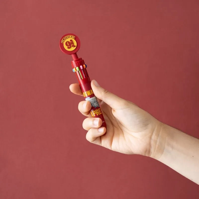 Harry Potter – 10 spalvų 3D automatinis tušinukas Platform 9 3/4