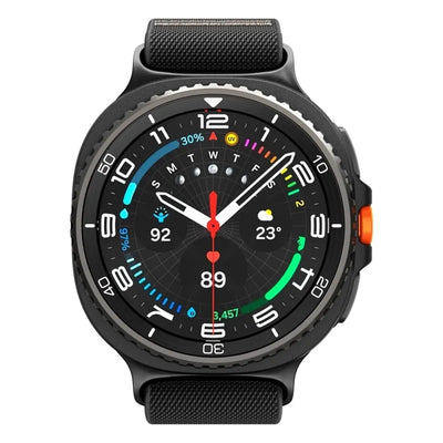 Spigen Fit Lite – dirželis Samsung Galaxy Watch 8 / 8 Classic 40 / 44 / 46 mm (juodas)
