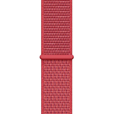 Crong Nylon – sportinis dirželis Apple Watch 38/40/41/42 mm (Red Fusion)