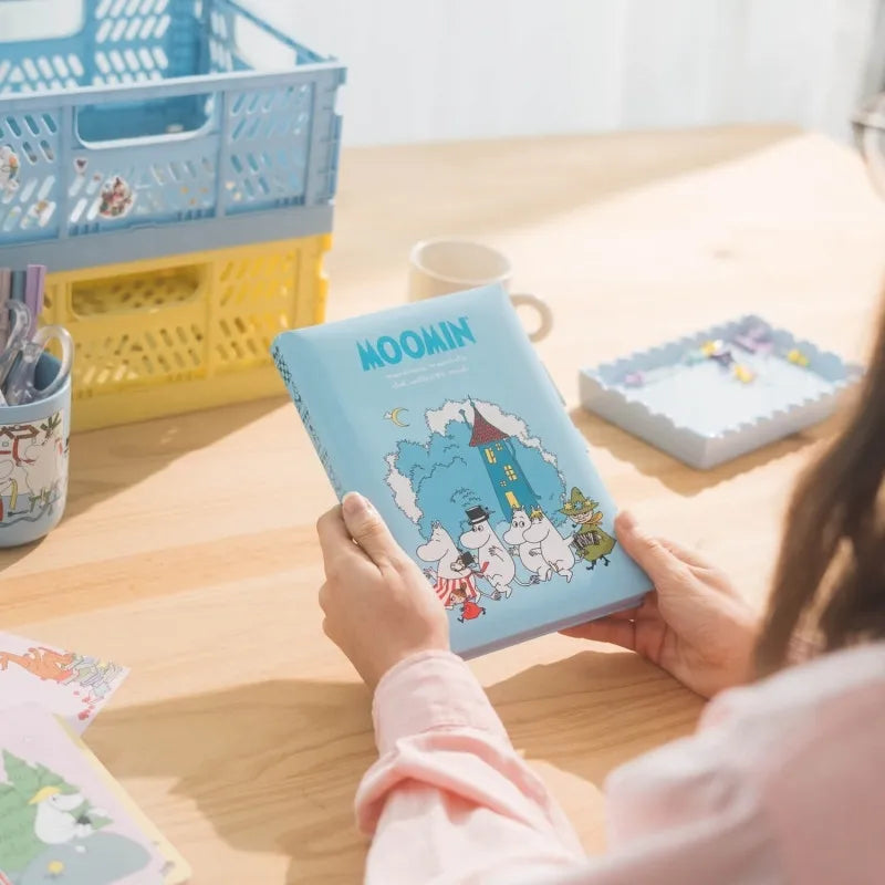 Moomins – Užrašų knygelė / A5 bloknotas su tušinuku