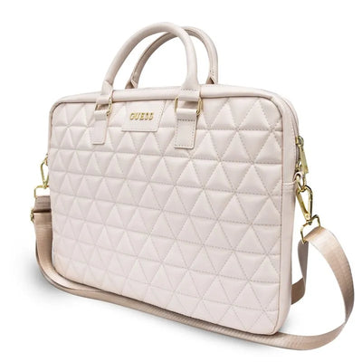 Guess dygsniuotas kompiuterio krepšys 15" (rožinis)