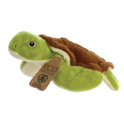 Eco Nation – Pliušinis žaislas / Jaukus jūrų vėžlys 27 cm, ekologiškas