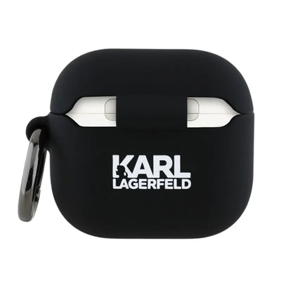Karl Lagerfeld Silicone Choupette Head 3D – AirPods 4 dėklas (juodas)