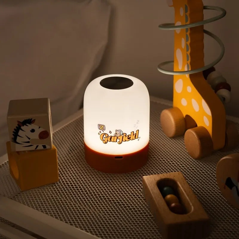 Garfield – belaidė USB-C LED nuotaikinė lempa vaikams su ryškumo reguliavimu