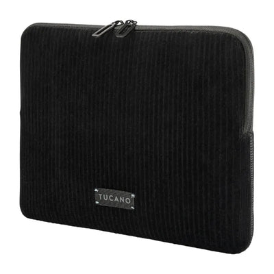 TUCANO Velluto 2 – dėklas MacBook Pro 14" (M5/M4/M3/M2/M1/2026-2021) / 13" nešiojamiesiems kompiuteriams (juodas)