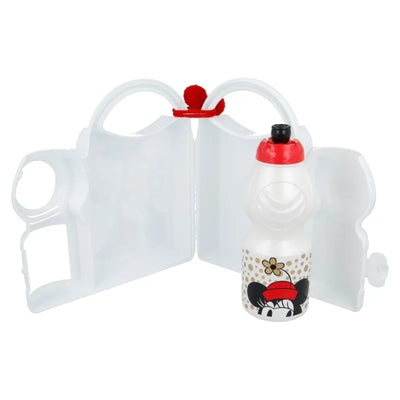 Minnie Mouse – Priešpiečių dėžutės ir 400 ml gertuvės rinkinys