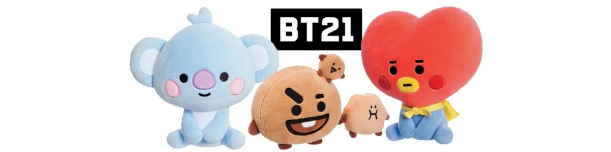 BT21 – A6 KOYA sąsiuvinių rinkinys (3 vnt.)