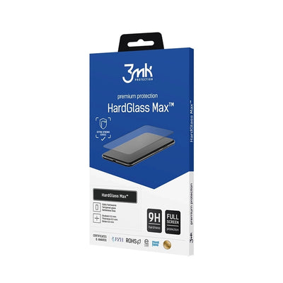 3mk HardGlass Max – grūdintas stiklas, skirtas iPhone 17 Pro (juodas)