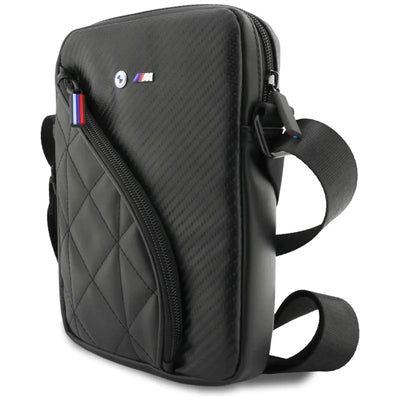 BMW Carbon Pockets & Metal Logo - 8" planšetės krepšys (juodas)