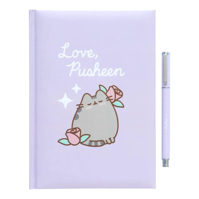 Pusheen – A5 užrašų knygelės ir rašiklio rinkinys iš „Moments“ kolekcijos
