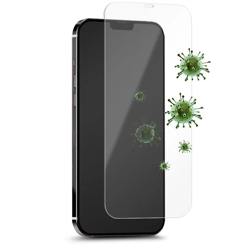 Puro antibakterinis grūdintas stiklas ekrano apsaugai, skirtas iPhone 12 Pro Max