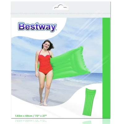 Bestway – pripučiamas paplūdimio čiužinys 183x69 cm (žalias)