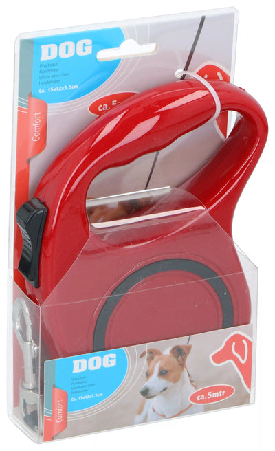 PET TREATMENT ištraukiamas pavadėlis šuniui, 5 m, įvairių spalvų, 871125224285