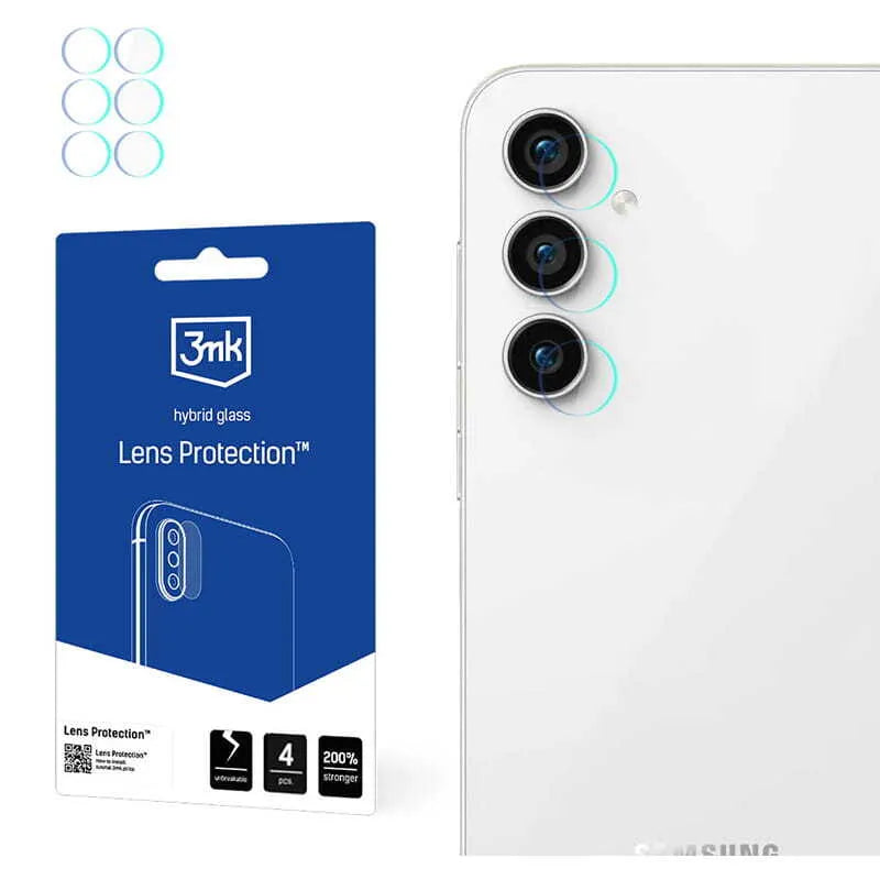 3mk Lens Protection - fotoaparato stiklas Samsung Galaxy S23 FE (4 rinkiniai)
