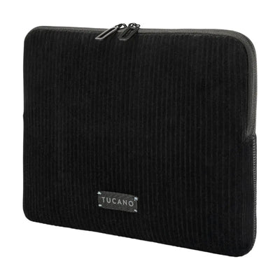 TUCANO Velluto 2 – Dėklas MacBook Air 13" (M5/M4/M3/M2/M1/2026-2018) / Pro 13" / nešiojamajam kompiuteriui 12" (juodas)