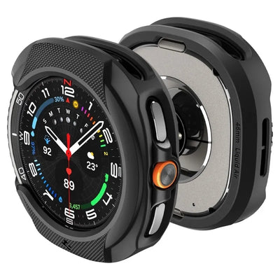 Spigen Liquid Air – dėklas Samsung Galaxy Watch 8 Classic 46 mm (matinė juoda)