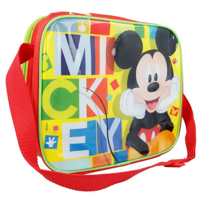 Mickey Mouse – pusryčių / pietų dėžutės rinkinys + 530 ml gertuvė krepšyje