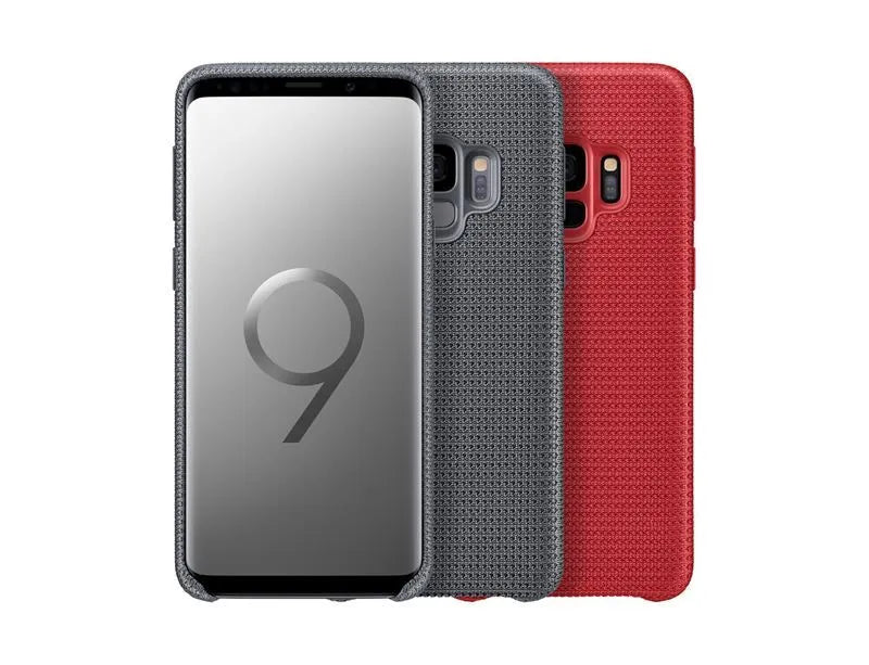 SAMSUNG Hyperknit Cover – dėklas, skirtas Samsung Galaxy S9 (raudonas)