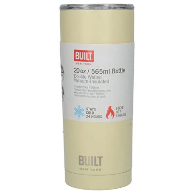 BUILT vakuuminė termostiklinė, 600 ml (vanilės spalvos)