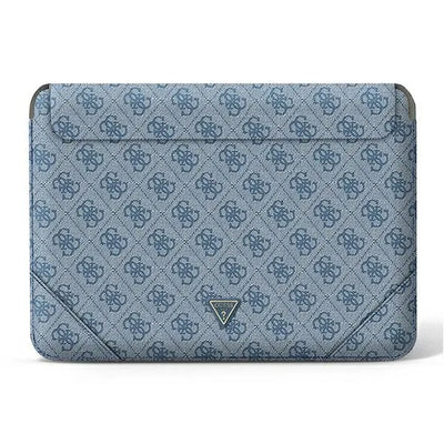 Guess 4G Uptown Triangle Logo dėklas – nešiojamojo kompiuterio krepšys 13" / 14" (mėlynas)