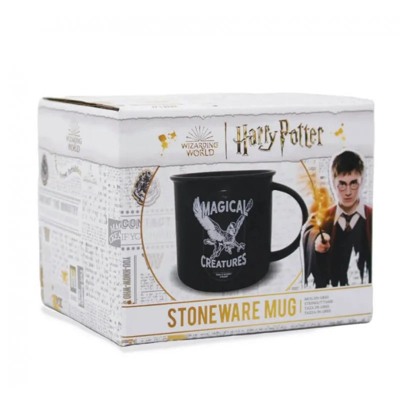 Harry Potter – keraminis puodelis burtų būtybių tematikos dovanų dėžutėje, 430 ml