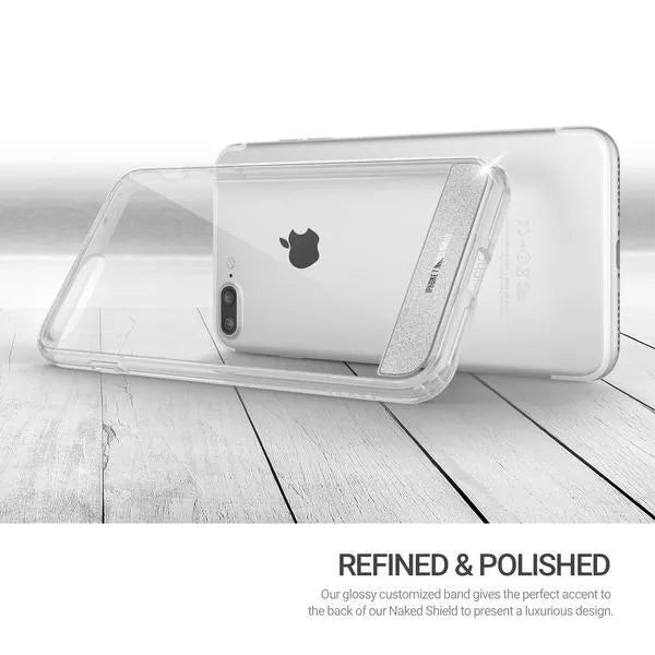 „Obliq Naked Shield“ – dėklas „iPhone 7 Plus“ (skaidrus)