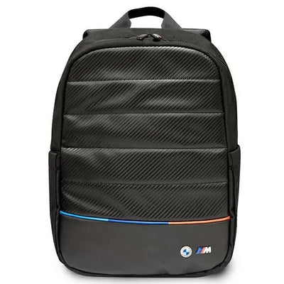 BMW Carbon Tricolor – kuprinė nešiojamajam kompiuteriui 16" (juoda)