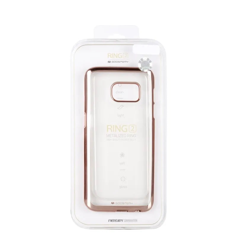 Mercury RING2 – dėklas Samsung Galaxy S7 edge (rožinio aukso spalvos)