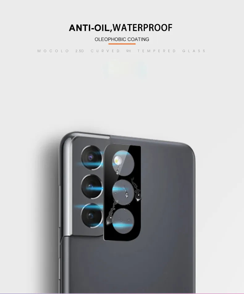 Mocolo Silk fotoaparato lęšio stiklas – apsauginis stiklas Samsung Galaxy S22 / S22+ kameros lęšiui