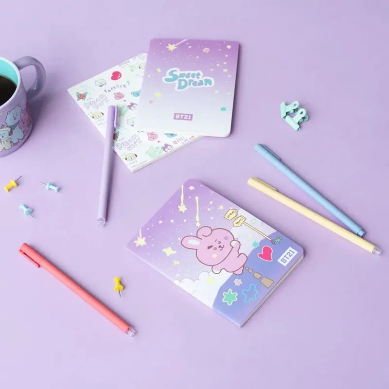 BT21 – A6 sąsiuvinių rinkinys COOKY (3 vnt.)