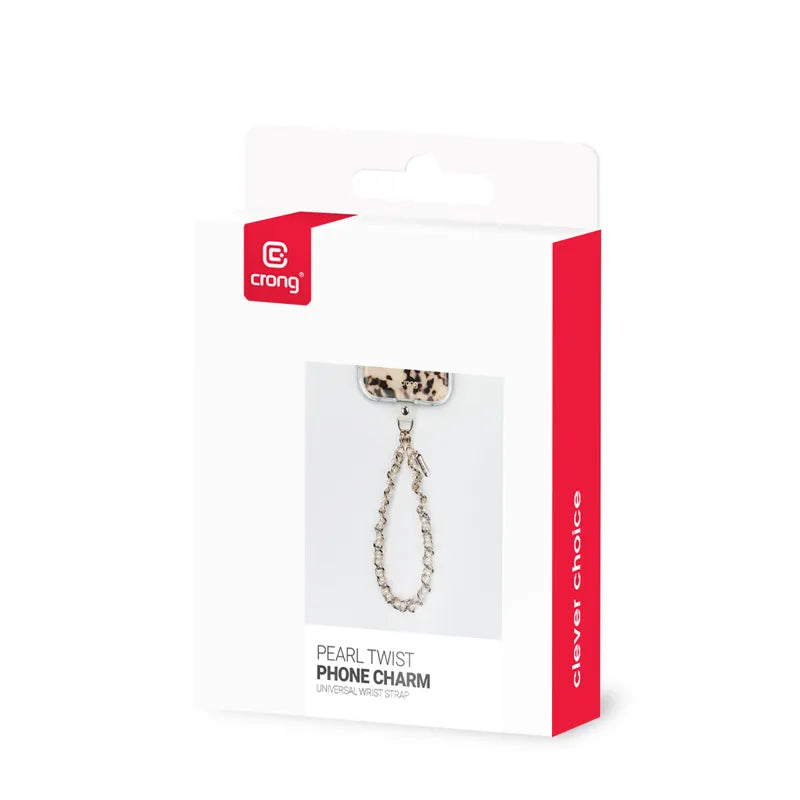 Crong Phone Charm – telefono pakabukas (Pearl Twist)