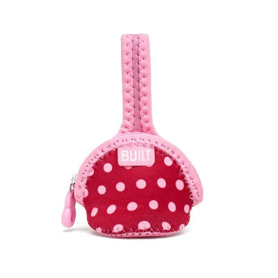 BUILT Paci Finder vieno čiulptuko dėkliukas (Baby Pink Mini Dots)