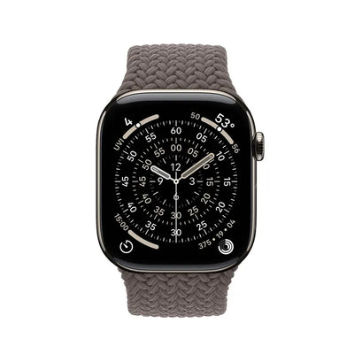 Crong Wave Band – pintas dirželis Apple Watch 44/45/46/49 mm (rudos spalvos)