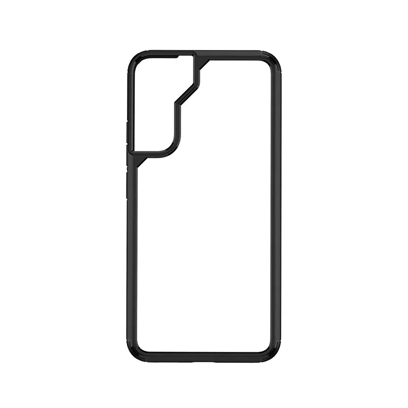 Crong Hybrid Clear Cover – dėklas Samsung Galaxy S22+ (juodas)