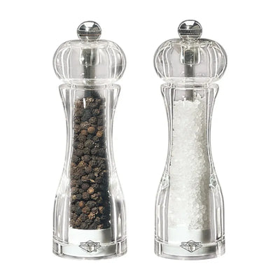 Küchenprofi Toronto – pipirų ir druskos malūnėlių rinkinys su keraminiais malimo mechanizmais, 14x4,5 cm, 2 vnt.