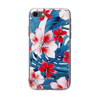 Crong Flower Case – iPhone SE (2022/2020) / 8 / 7 dėklas (raštas 03)