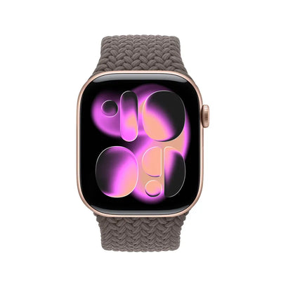 Crong Wave Band – pintas dirželis, skirtas Apple Watch 38/40/41/42 mm (ruda)