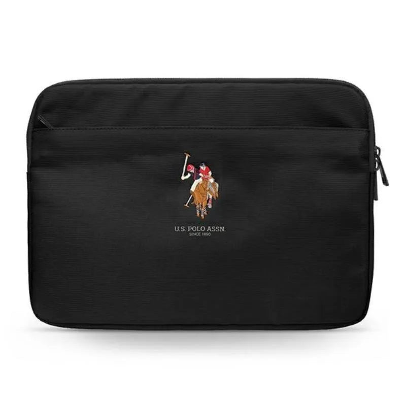 US Polo Assn kompiuterio dėklas - 13" nešiojamojo kompiuterio krepšys (juodas)