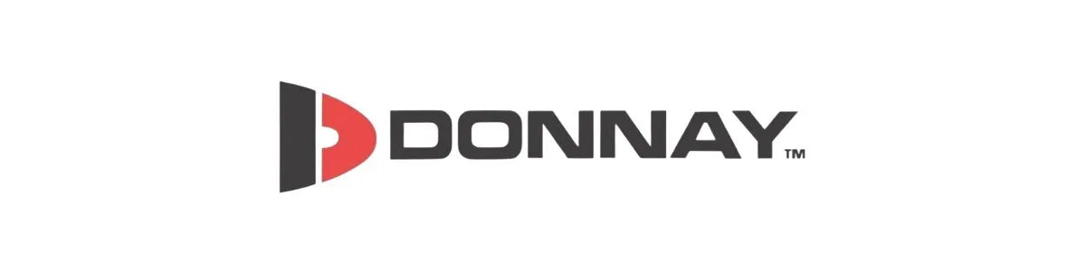 Donnay – 6 dalių badmintono rinkinys dėkle (geltonas)