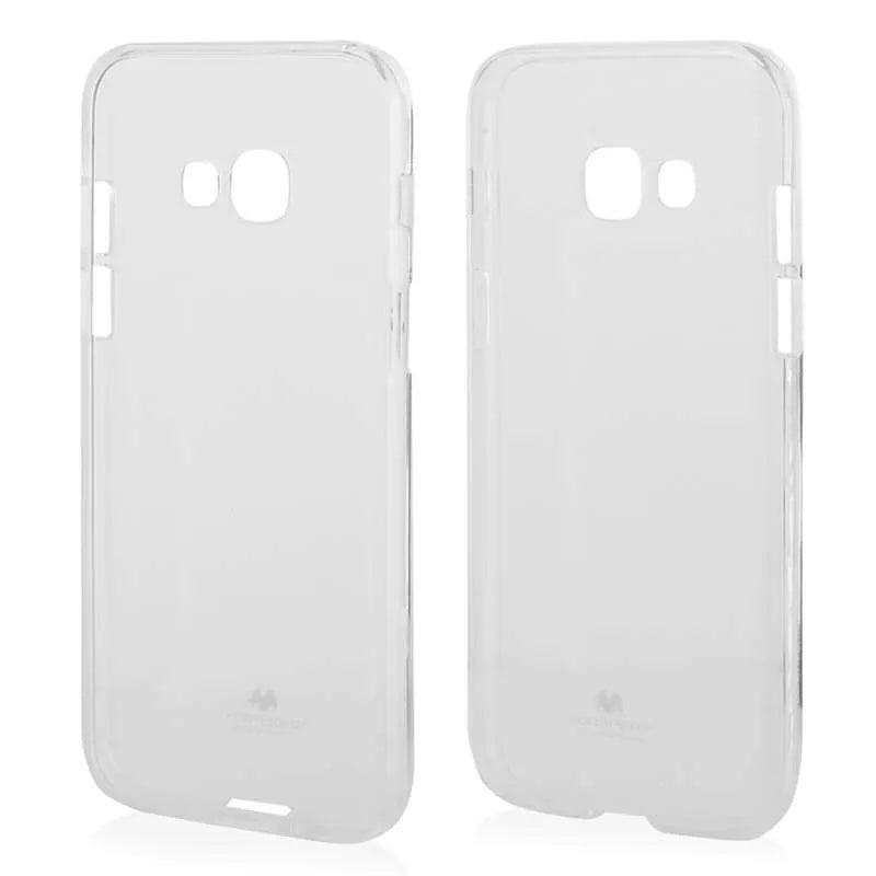 Mercury Transparent Jelly - Dėklas Samsung Galaxy A3 (2017) (Skaidrus)