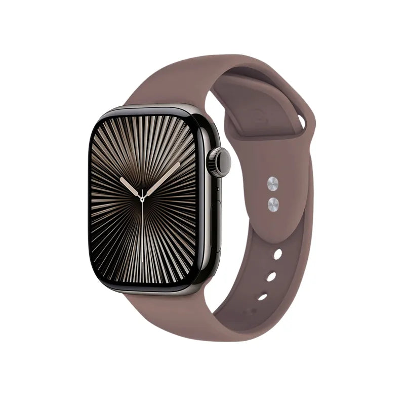 Crong Liquid – „Apple Watch“ apyrankė 38/40/41/42 mm (ruda)