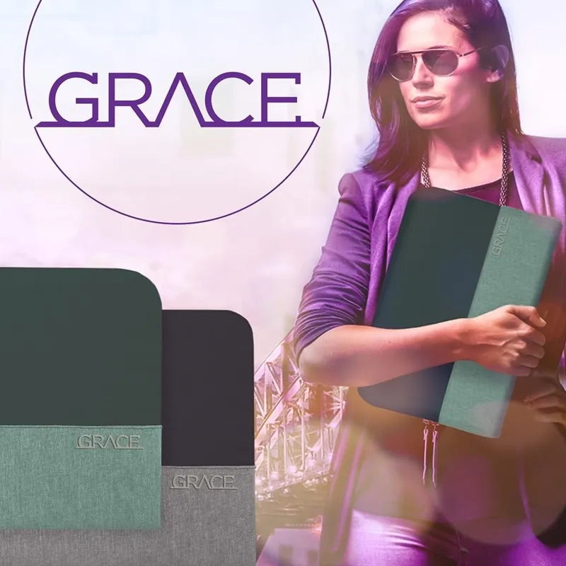 STM Grace – dėklas „MacBook Pro 15“ / 15 colių nešiojamam kompiuteriui (debesų pilka)