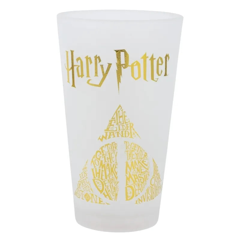 Harry Potter – dviejų 490 ml stiklinių rinkinys dekoratyvinėje dėžutėje iš „Golden Magic“ kolekcijos