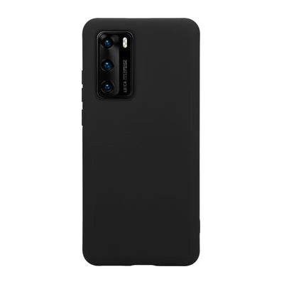 Crong Color Cover - dėklas Huawei P40 (juodas)