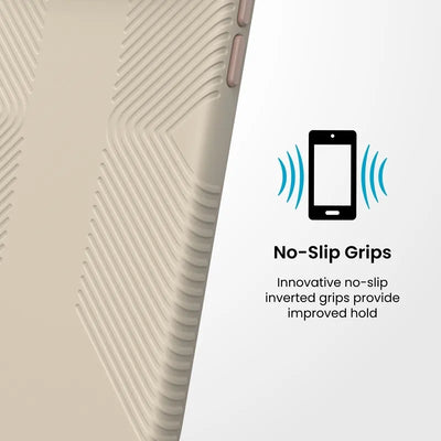 Speck Presidio2 Grip MagSafe dėklas, skirtas iPhone 18 Pro / 17 Pro (Papyrus)