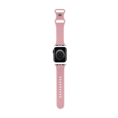 Hello Kitty Silicone Kitty Head – apyrankė skirta Apple Watch 38/40/41 mm (rožinė)