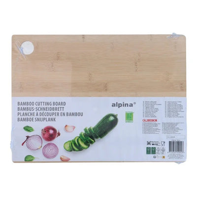 Alpina – Medinė pjaustymo lentelė 28x38 cm (balta)